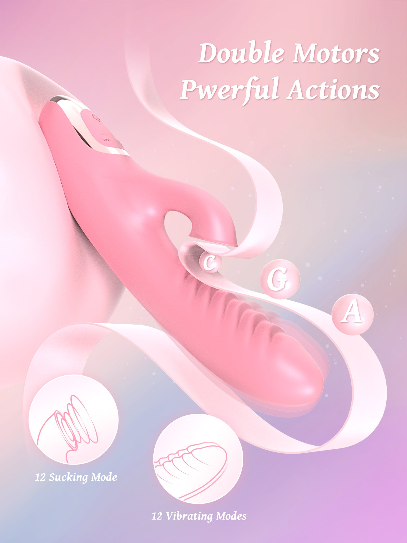 Double pink-pink