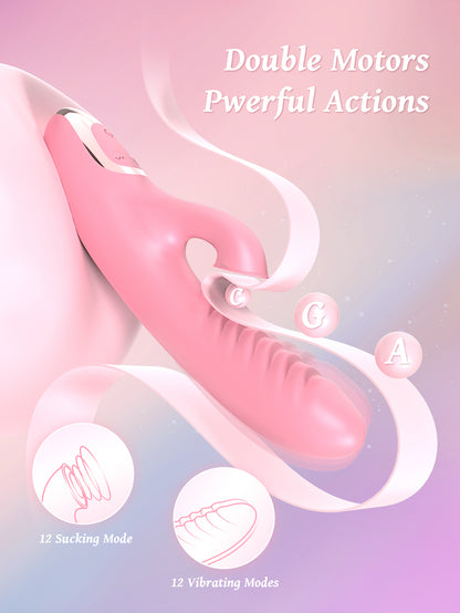 Double pink-pink