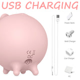 Piggy-Beginner Clitoral Suction Vibrator